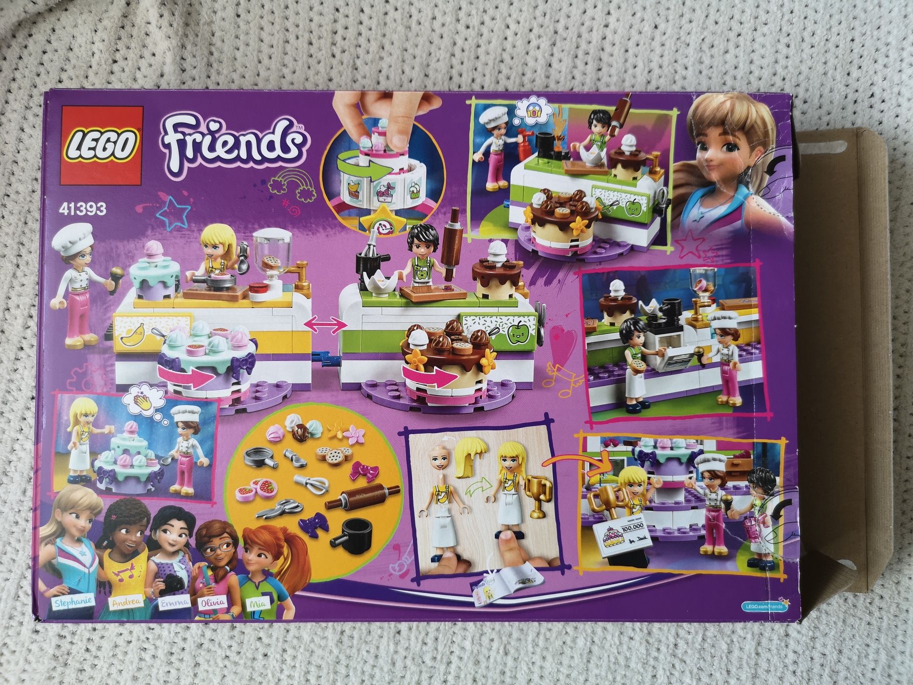 Lego Friends 41393 Konkurs pieczenia kompletne