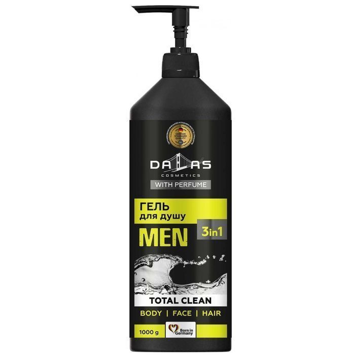 Dalas Men Żel Pod Prysznic 3W1 Total Clean 1000G (P1)