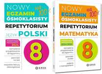 NOWY EGZAMIN ÓSMOKLASISTY Język Polski + Matematyka Repetytorium GREG