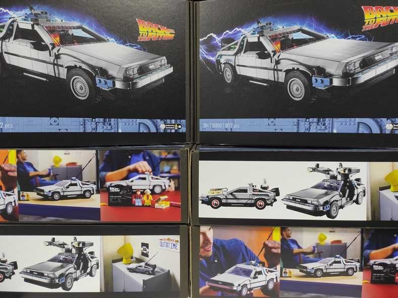 Конструктор Делоріан на 1872 деталі Машина часу Назад у майбутнє 10300