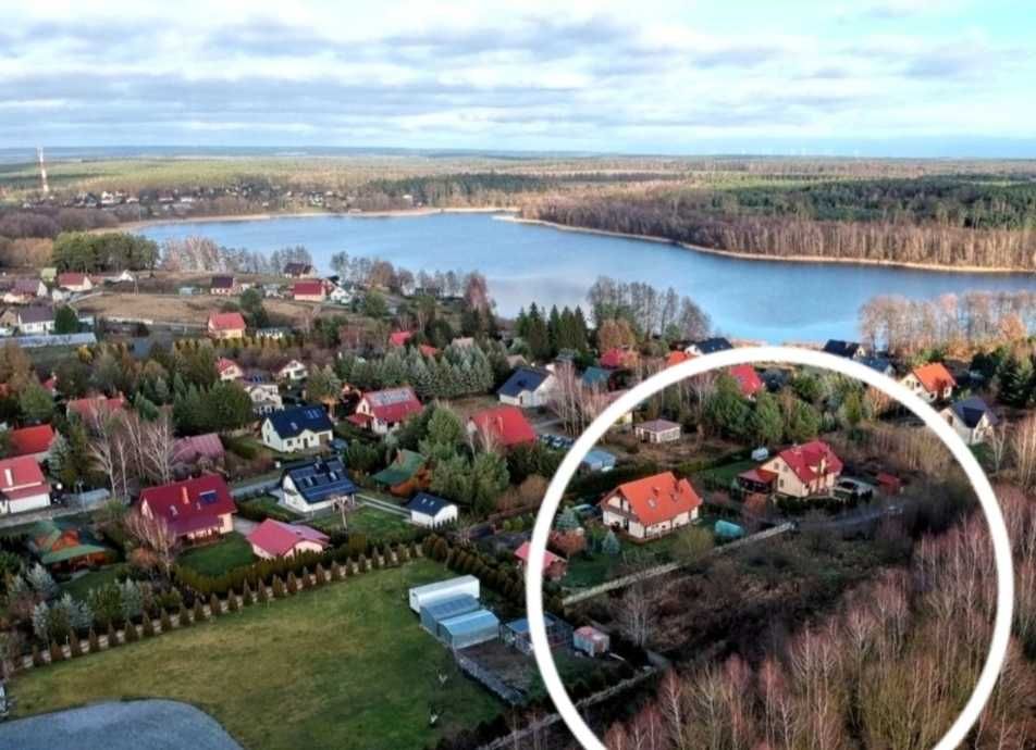 Działka Steklno przy jeziorze