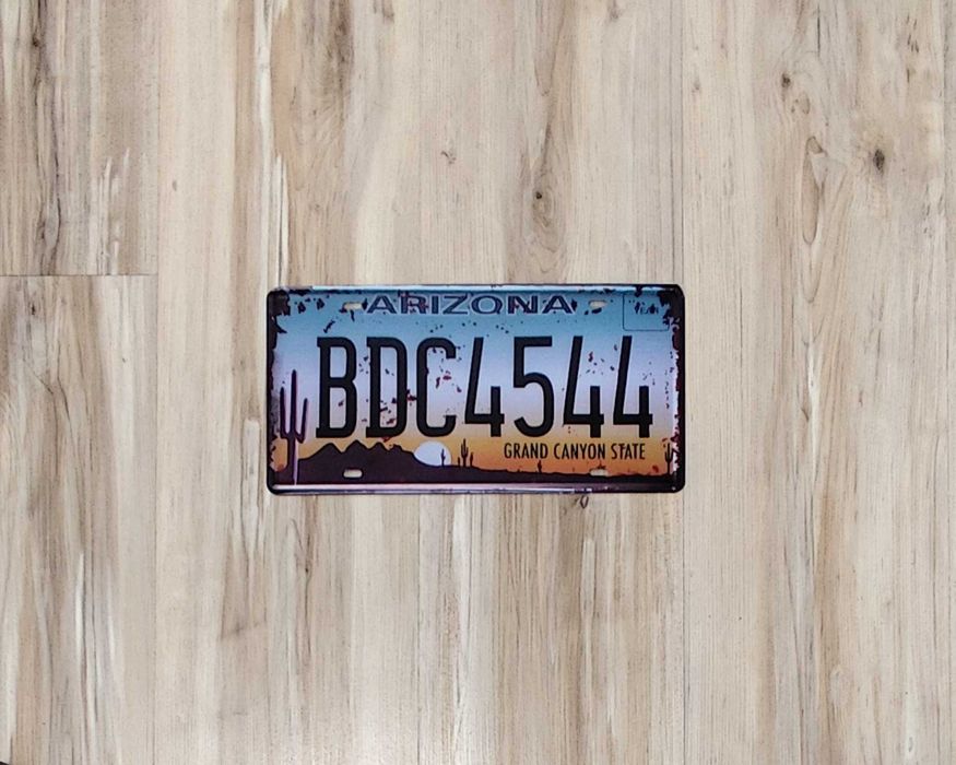 Tablica rejestracyjna USA Arizona