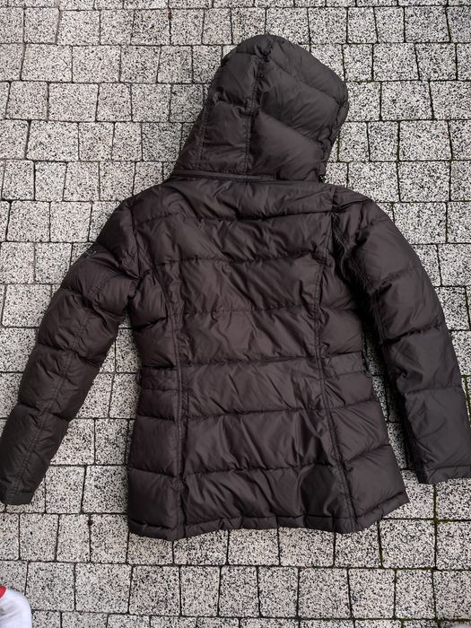 Kurtka puchowa zimowa damska Hetrego down jacket puffer parka Brown