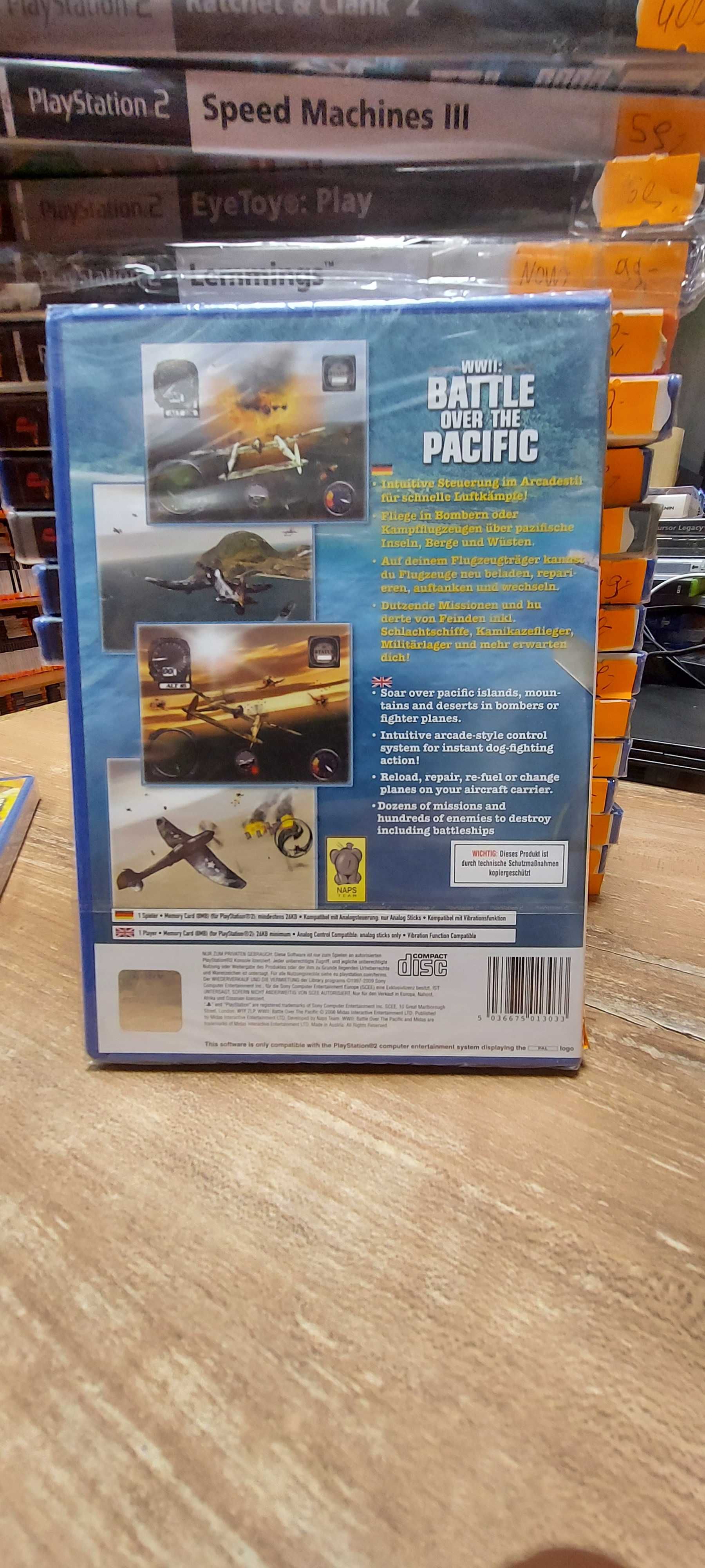 World War II: Battle over the Pacific PS2 Nowa! Sklep Wysyłka Wymiana
