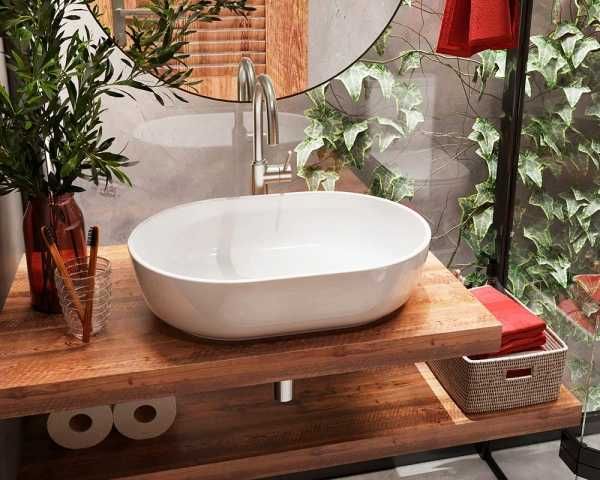 Умивальник накладний Чаша, дуже великий вибір. Доставка БЕЗКОШТОВНА