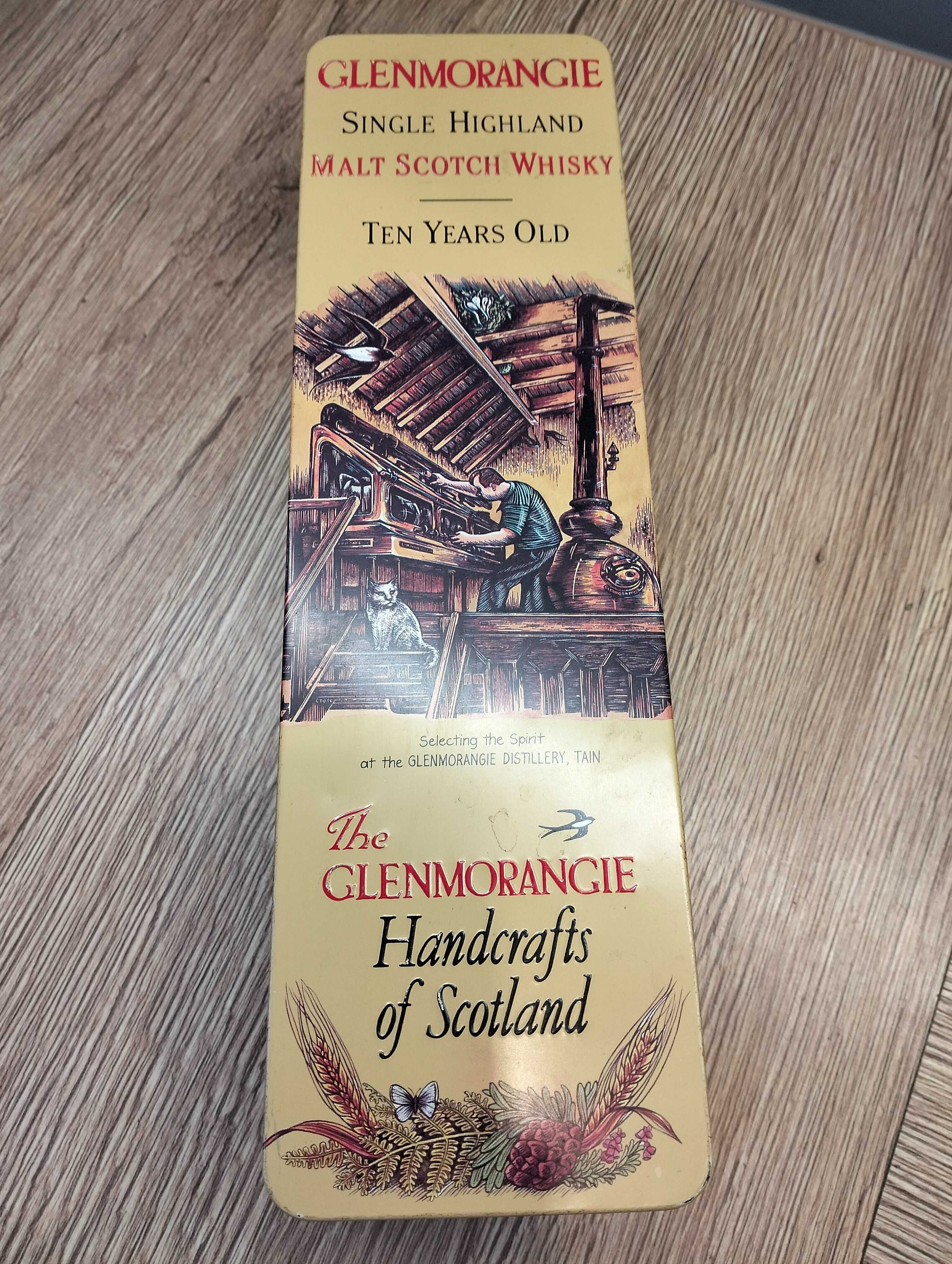 Puszka po Scotch Whisky Glenmorangie