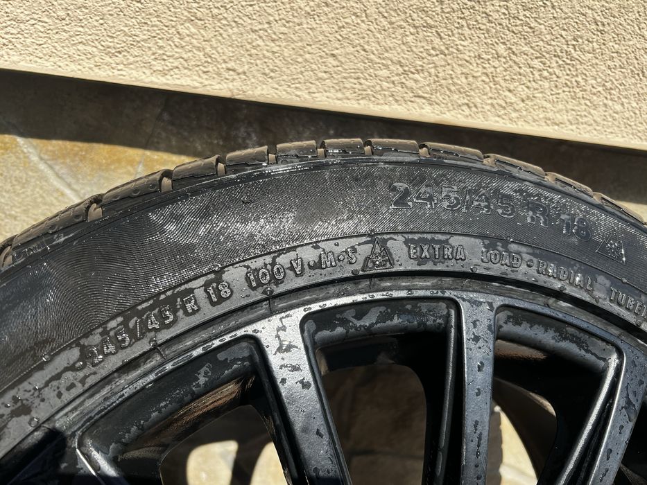 Диски Autec r18 + зима Continental WinterContact Ts830p RunFlat