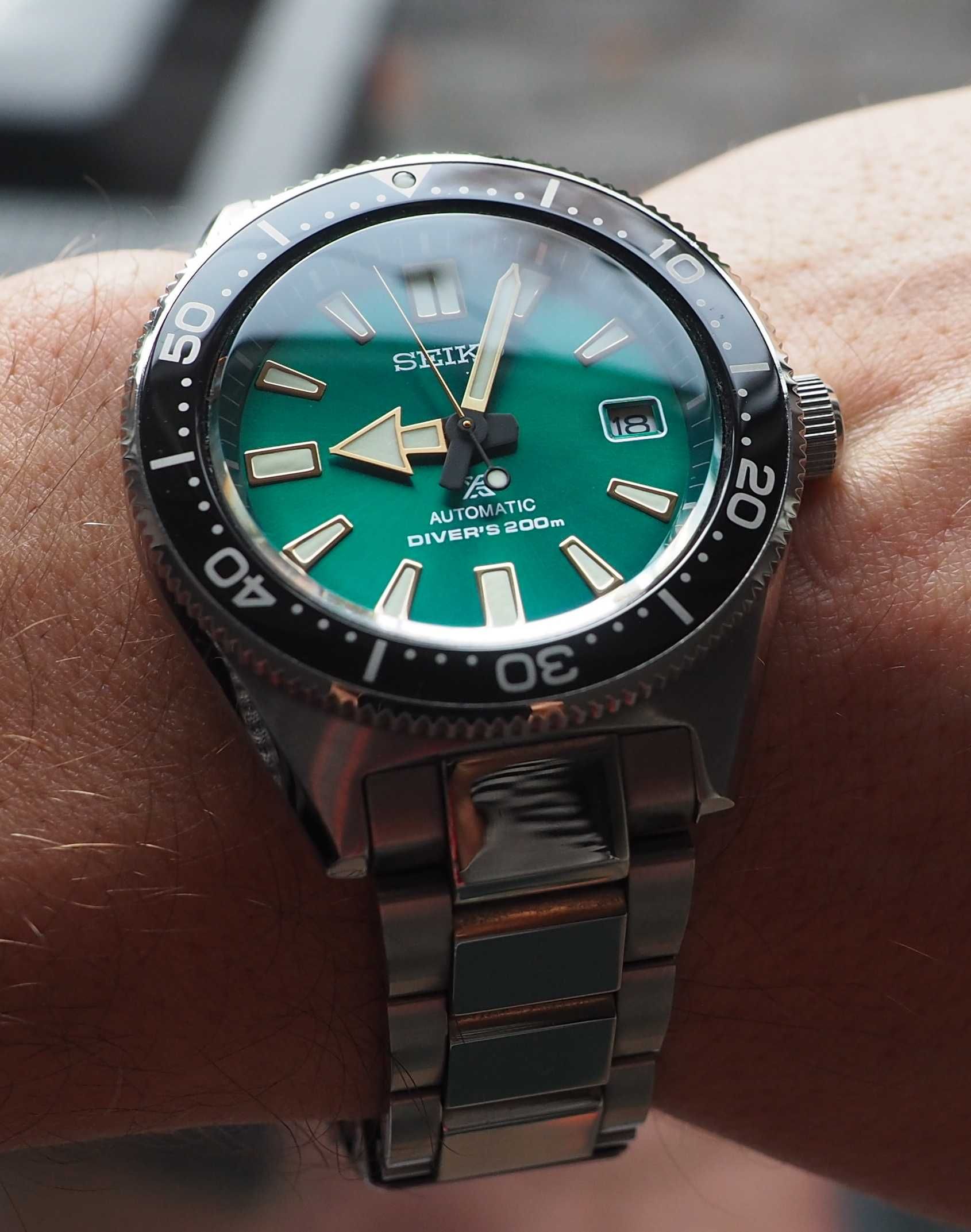 SEIKO - 62MAS - SPB081J1 limitowany Emerald Green SBDC059