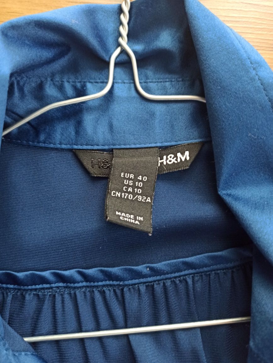 Koszula H&M niebieska