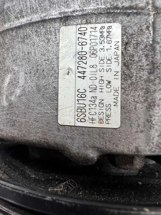 Компресор кондиціонера 447280-9030 dodge dart 2. 0i