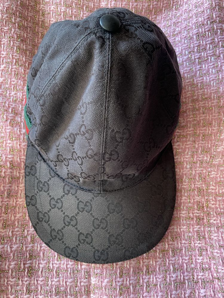 Монограмна кепка gucciз дефектом монограммная кепка gucci