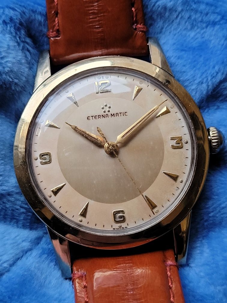 Zegarek Eterna-matic gold cap