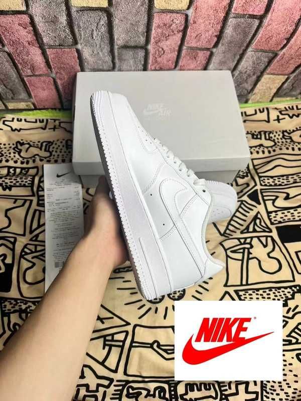 biały\AirF1*Nike nowy UnisexTrampki.39