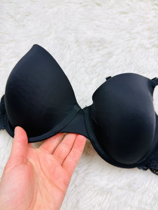 Biustonosz usztywniany 75C czarny Dunnes