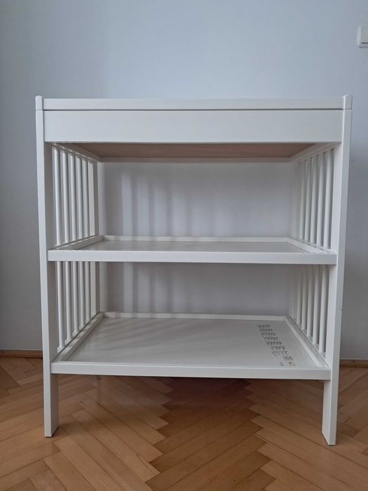 Przewijak IKEA GULLIVER — biały, solidny