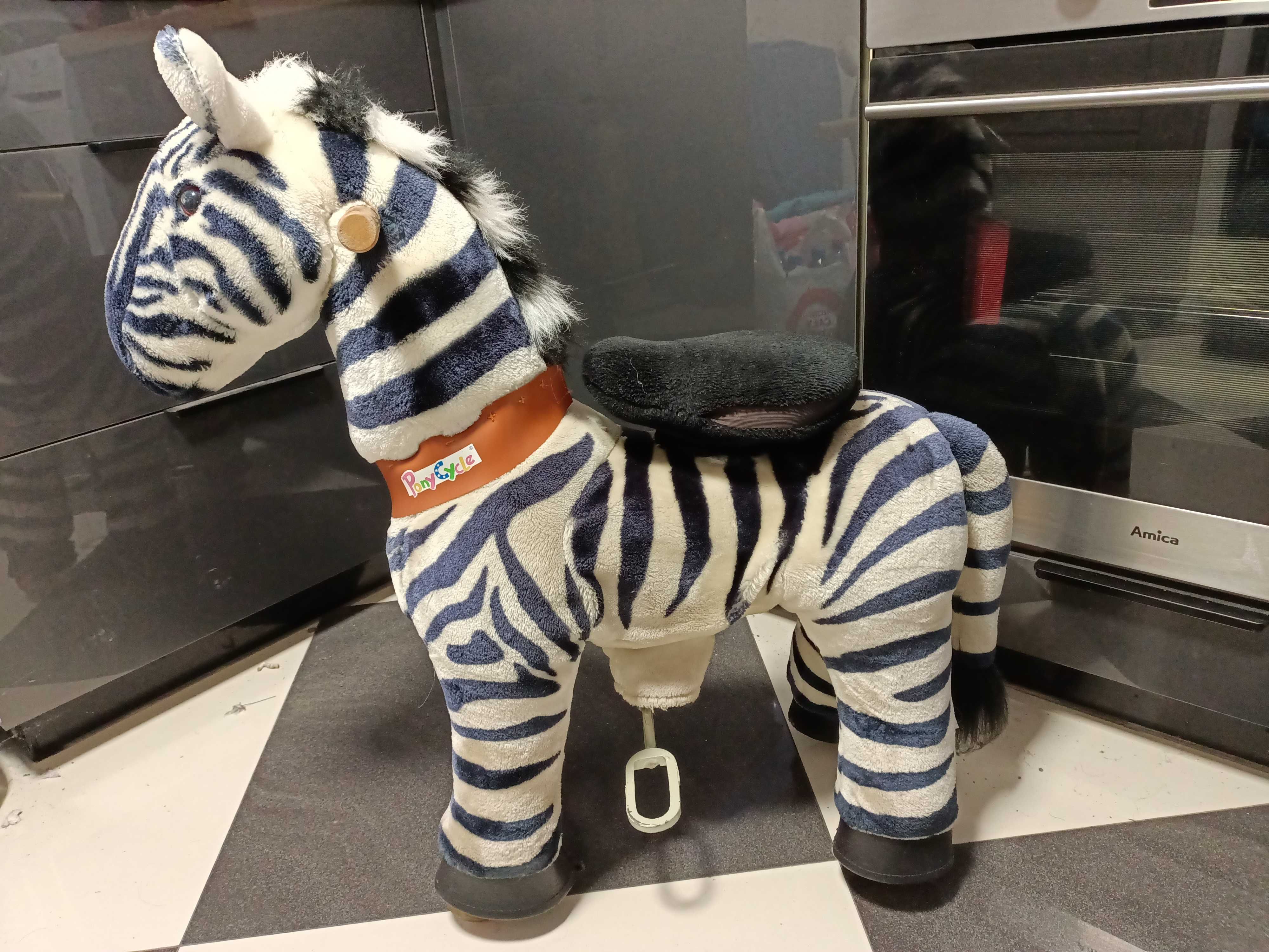 Zebra mechaniczna Pony cycle