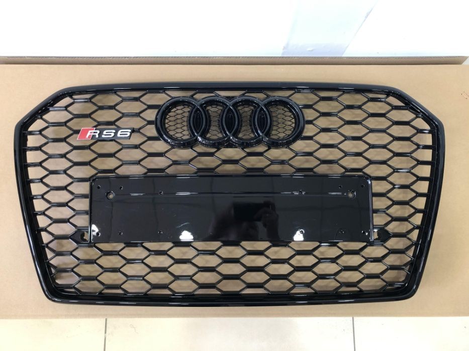 Решітка Радіатора на Audi a6 RS6 c7 15-18 audi a6 c7 ауди с7 Ауди ц7