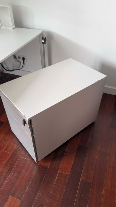 Biurko regulowane, kontener na dokumenty vs-furniture