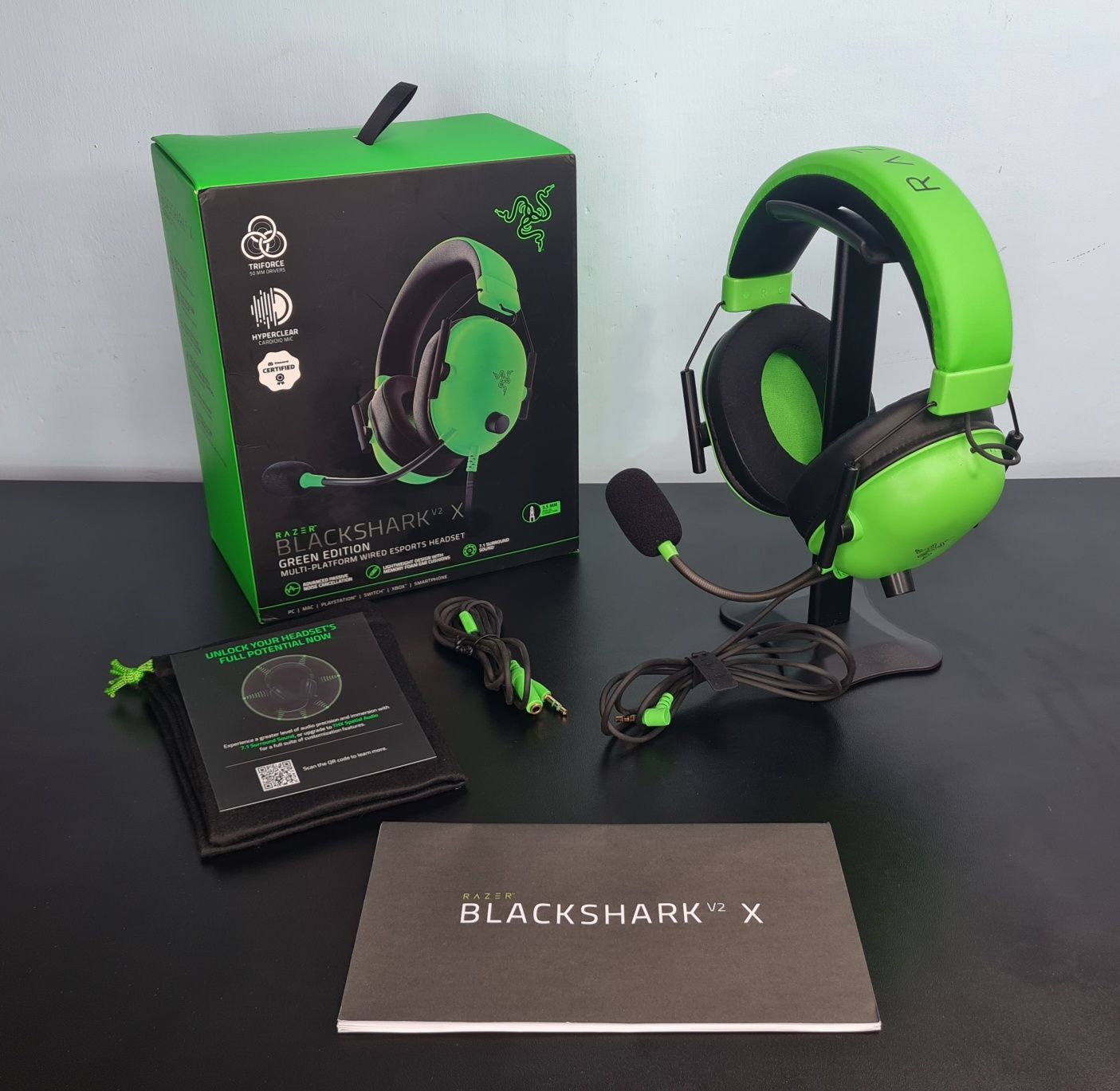Навушники Razer Black Shark V2 X для ПК та ноутбуків
