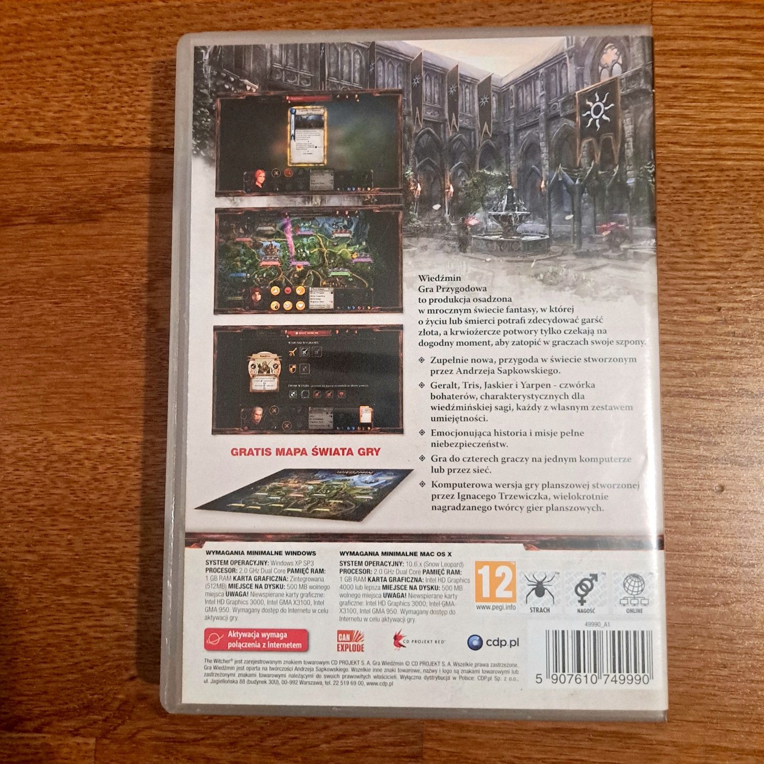 Wiedźmin. Gra przygodowa PC DVD