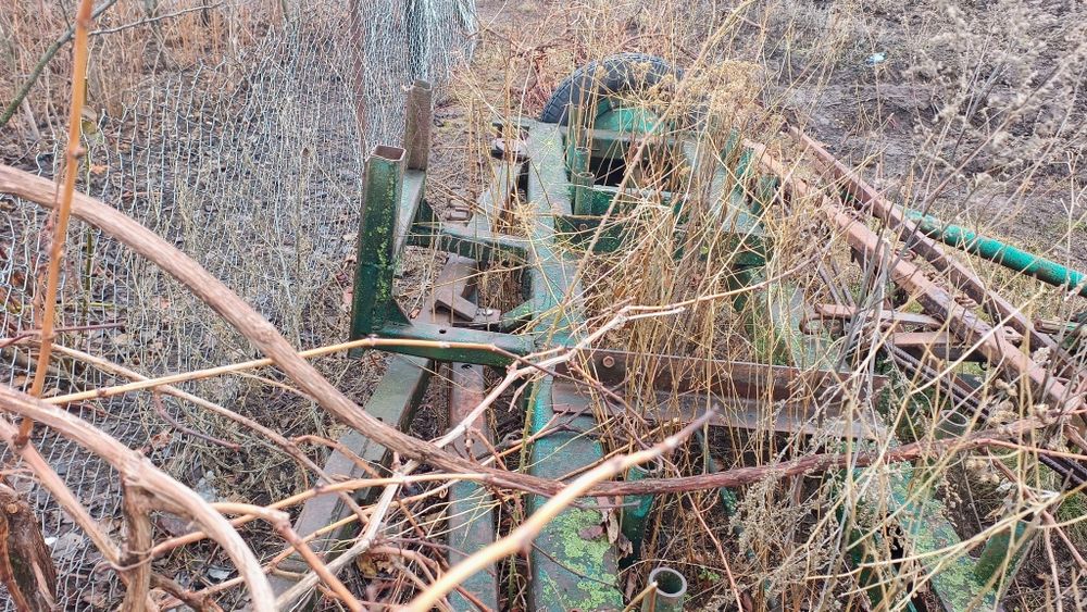 Сцепка борін з важкими та малими боронами