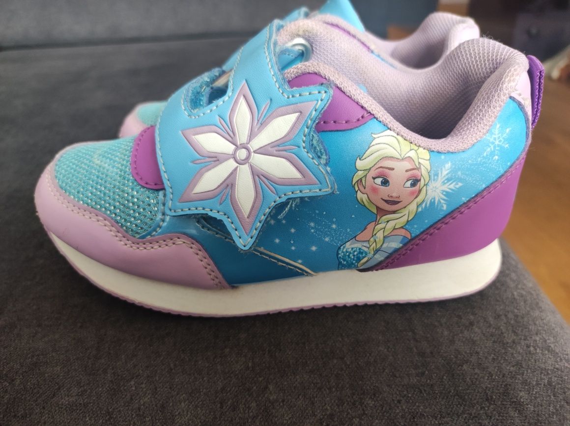 Buty sneakersy Frozen Elsa 28