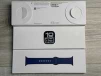 Apple Watch Series 10 42mm Silver Denim Sport Band M/L MWWC3LW/A