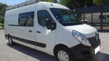 Renault Master  MASTER LIFT L3H2 MAX brygadówka doka dubel kabina 7-osób ŁADNY 170KM