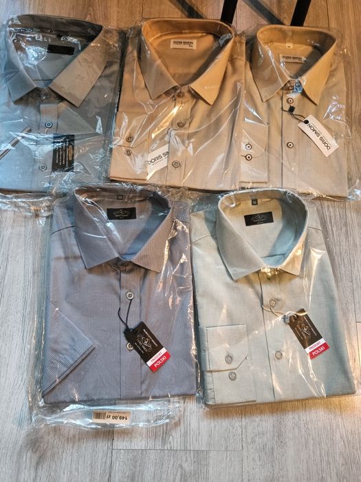 Koszule rózne rozmiary