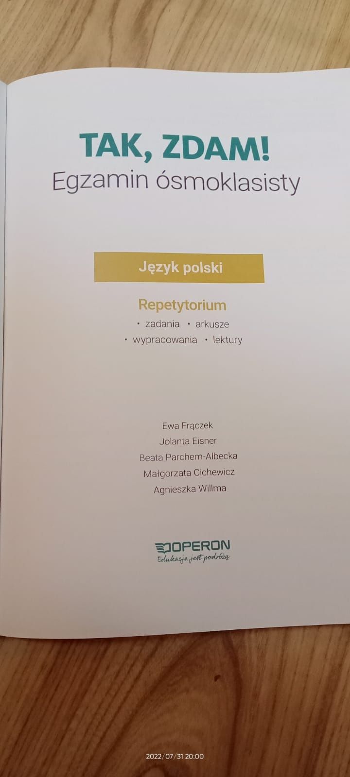 Tak zdam repetytorium gramatyka i literatura