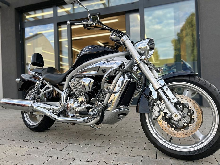 Hyosung GV jak NOWY Hyosung GV 650 Aquila Sklepowy Stan! ORYGINAŁ 8373km! WTRYSK