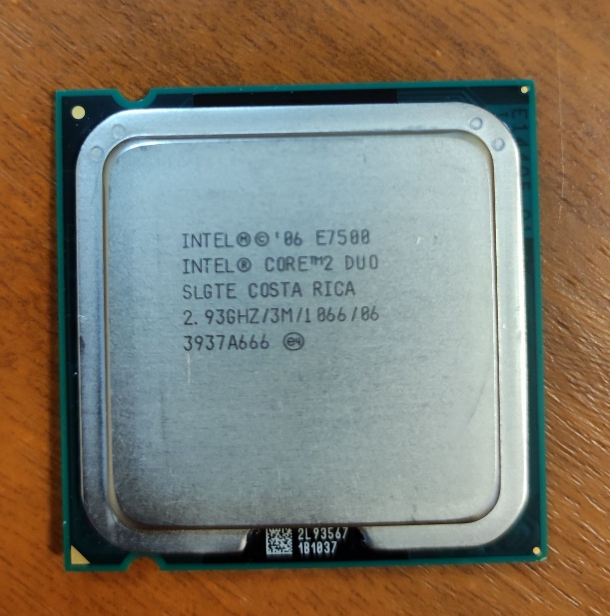 Процесор Intel Core 2 Duo E7500 x2 2.93 GHz
