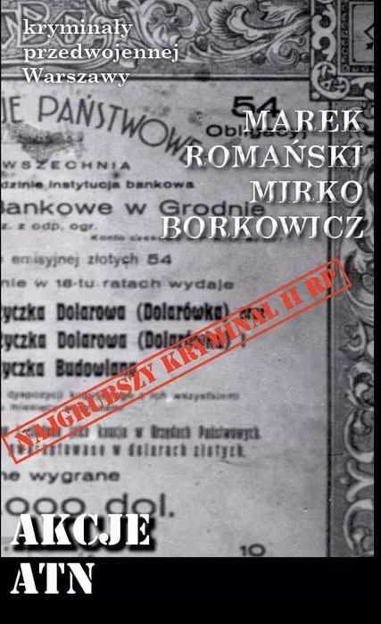 Akcje ATN. Kryminały przedwojennej Warszawy. CM. Nowy Produkt