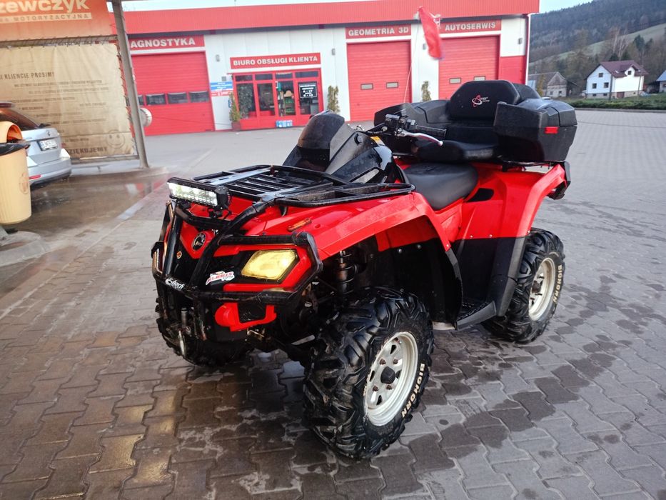 Can AM Outlander 500 4x4 V2 SILNIK ROTAX
