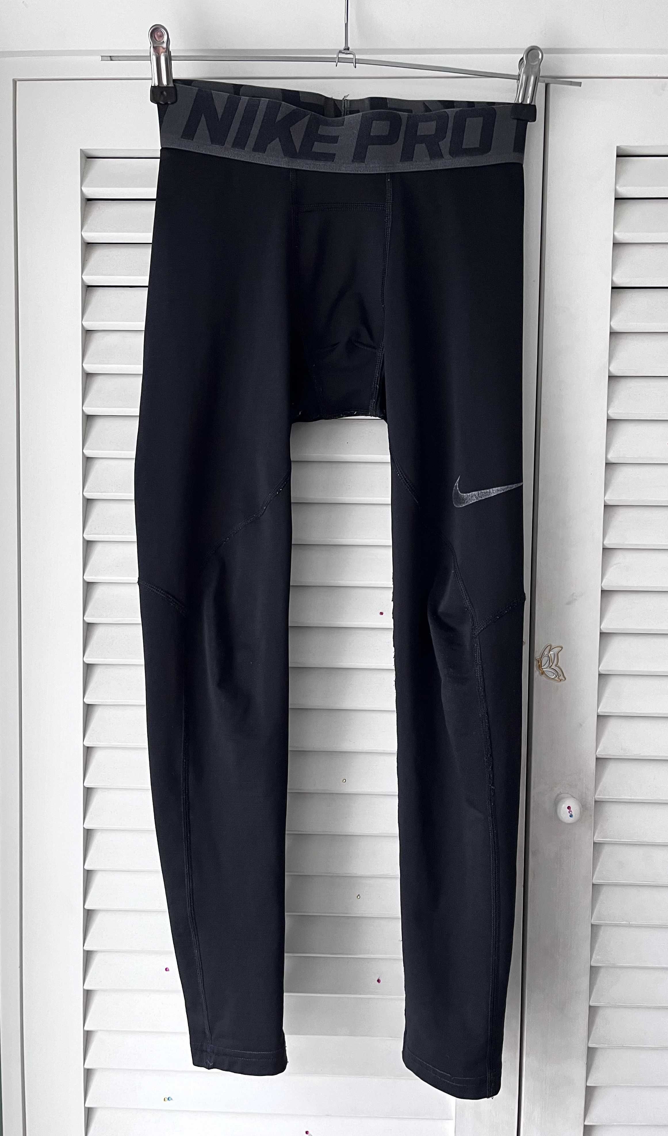 Nike PRO WARM komplet bluzka Spodnie treningowe TERMO termoaktywne
