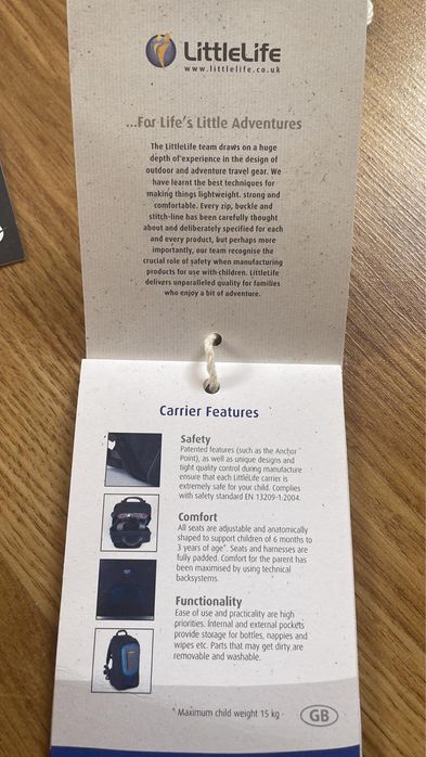 Mochila de transporte LittleLife