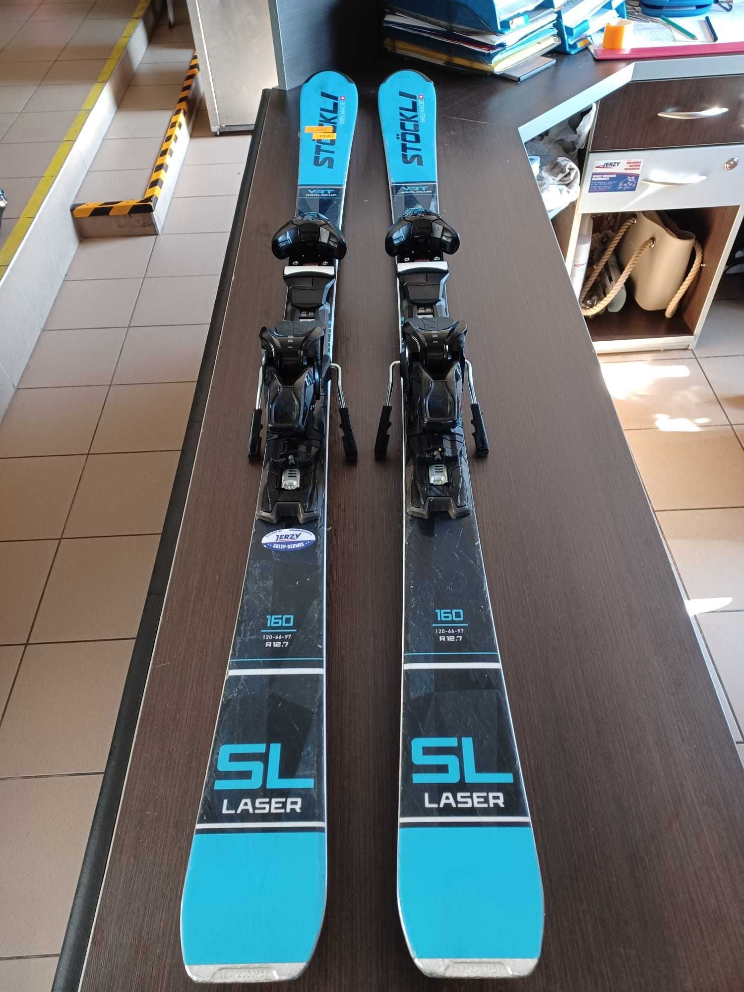 Narty STOCKLI LASER SL VRT 160cm   N-110