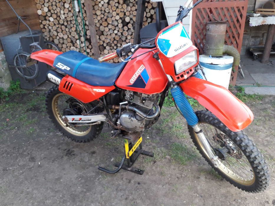 Suzuki SP 200 zarejestrowany 1986