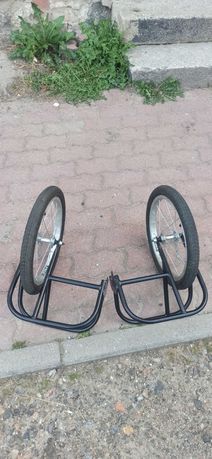 Kółka boczne dla niepełnosprawnego do roweru z kołami 24"