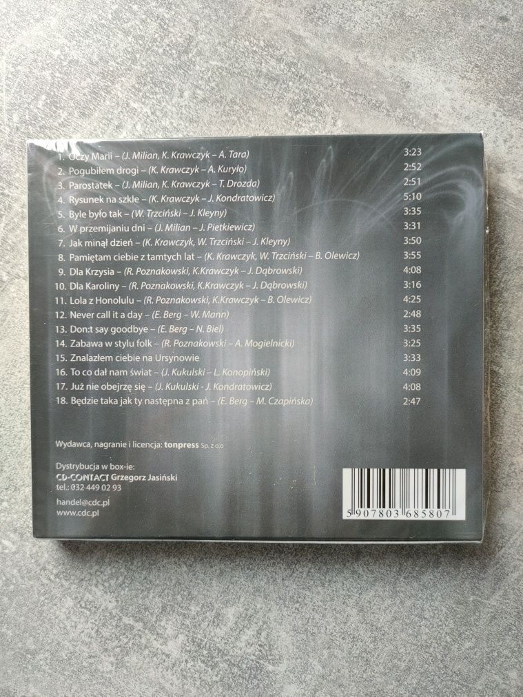 CD KRZYSZTOF KRAWCZYK Single Nowa w folii Oryginalna Płyta Kompaktowa