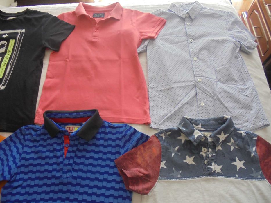 lote de roupa de menino os chinelos