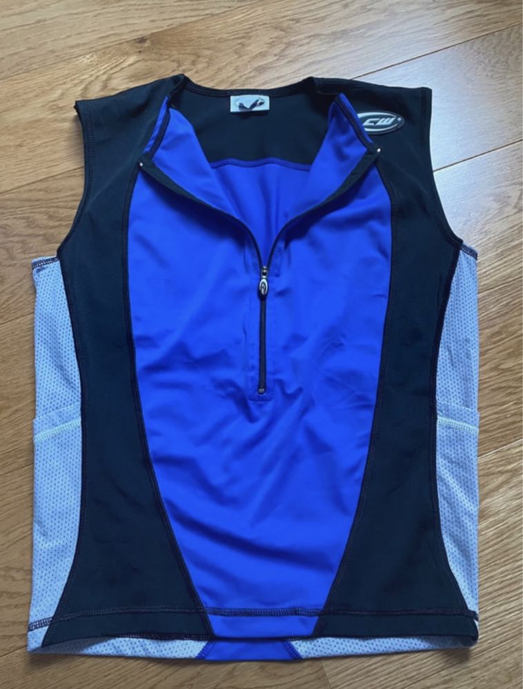 Damska koszulka triathlonowa rowerowa kolarska roz. M