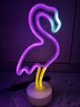 Flaming neon led nowy
