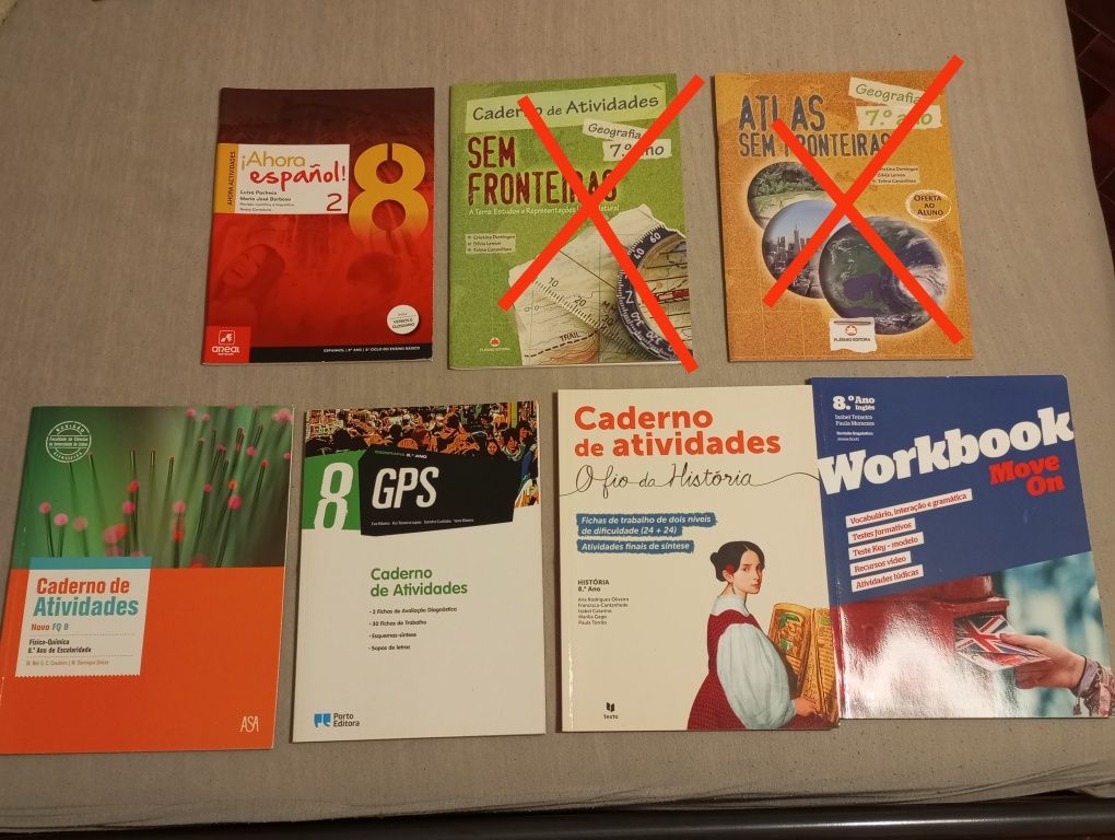 5 livros - 8º ano