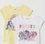 Komplet 2 koszulki  My Little Pony , jednorożec, Unicorn NOWE BROKAT