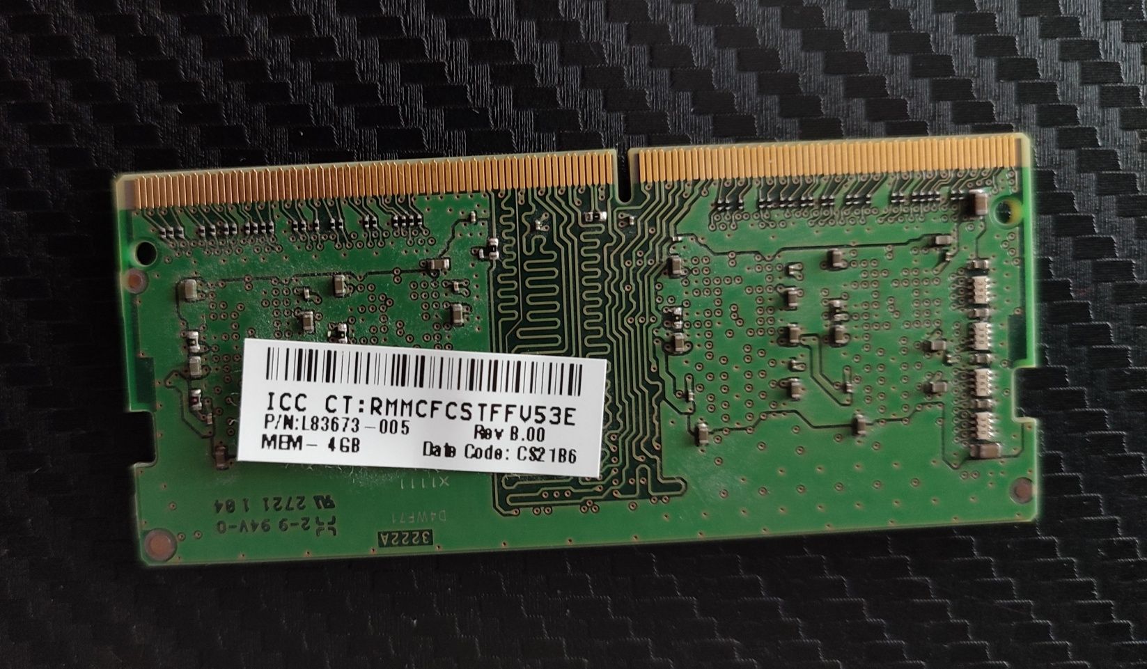 Оперативна пам'ять 2 х 4 gb (0ЗУ) DDR4 для ноутбука 3200/PC4-25600
