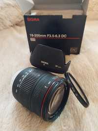 Obiektyw Sigma 18-200 F3,5-6,3 DC Nikon