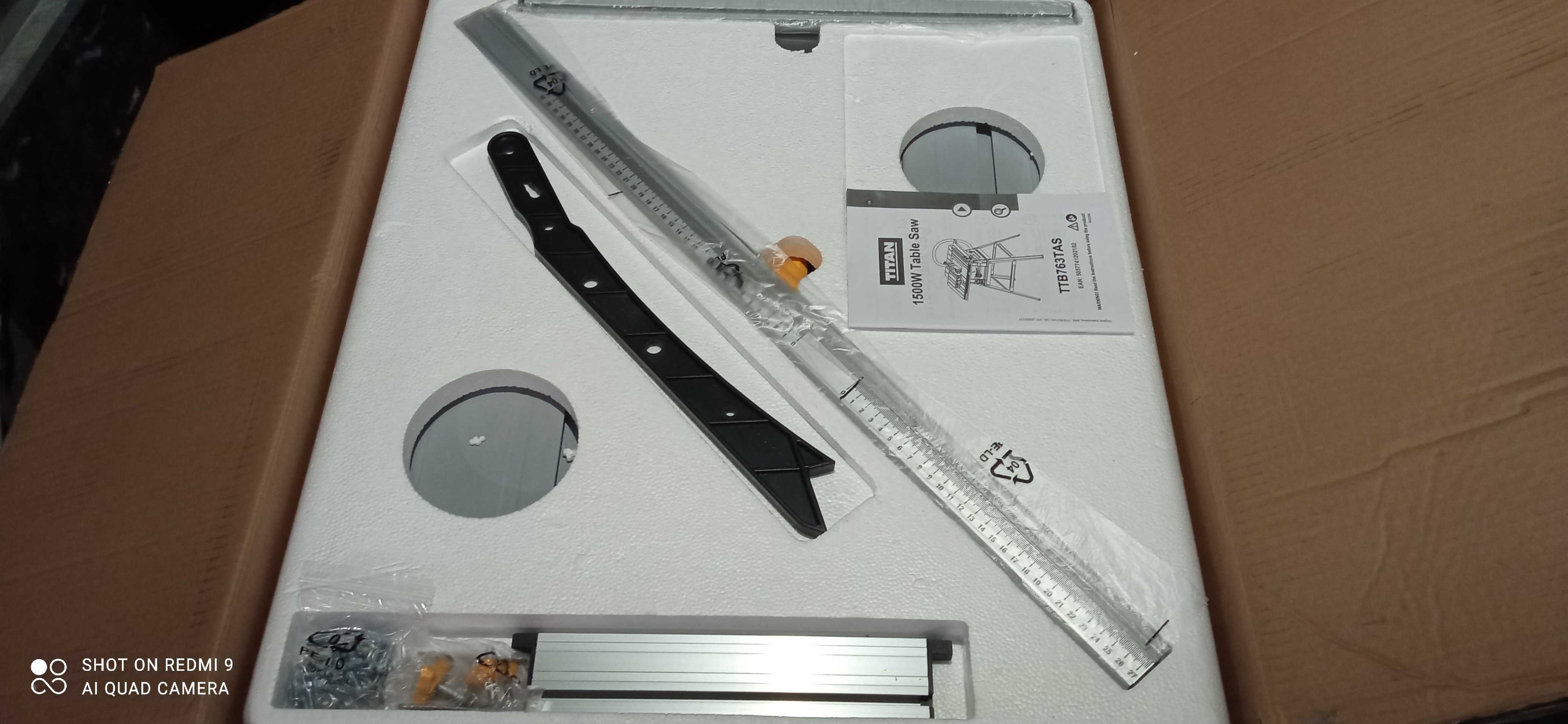 TITAN Piła Stołowa Tarczowa krajzega 1500w 254mm Nowa TTB763TAS
