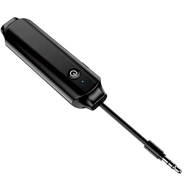 Аудіо адаптер Bluetooth 5.0 з акумулятором U&P B12S Black
