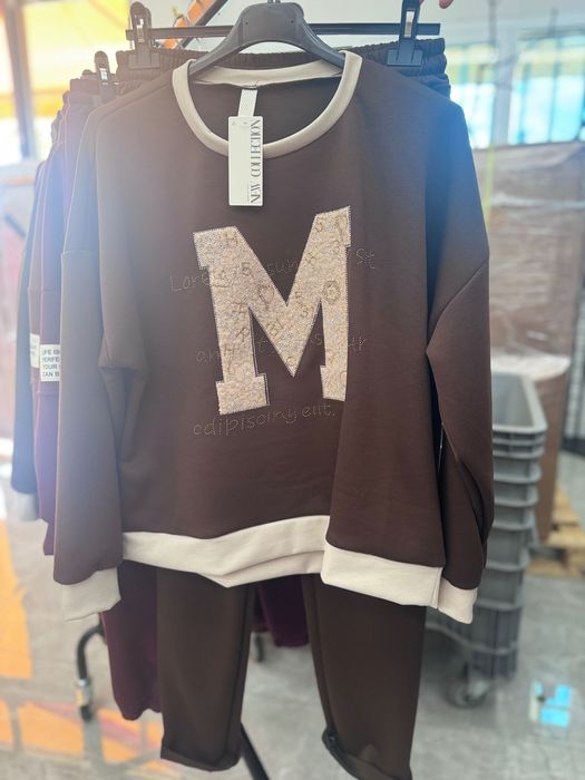 Dres czekolada literka m